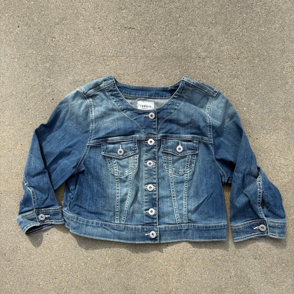 torrid Blue Denim Jacket